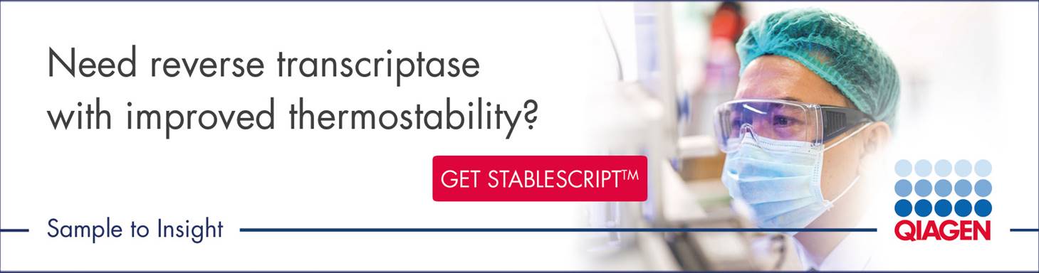 New from OEM by QIAGEN: StableScript, efficient reverse transcriptase